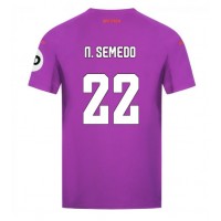 Wolves Nelson Semedo #22 Tredjetrøje 2024-25 Kortærmet